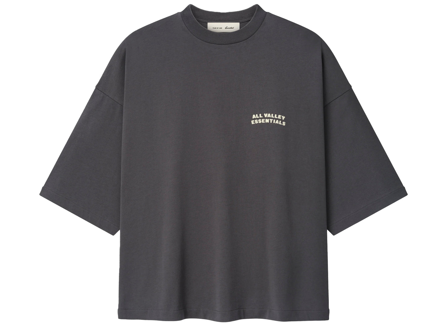 Fear of God Essentials Merch Tee in Iron Grey