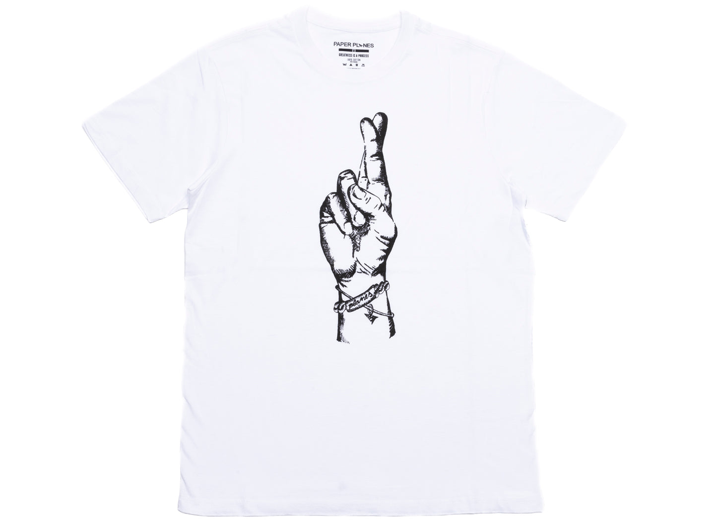 Camiseta Paper Planes Fingers Crossed