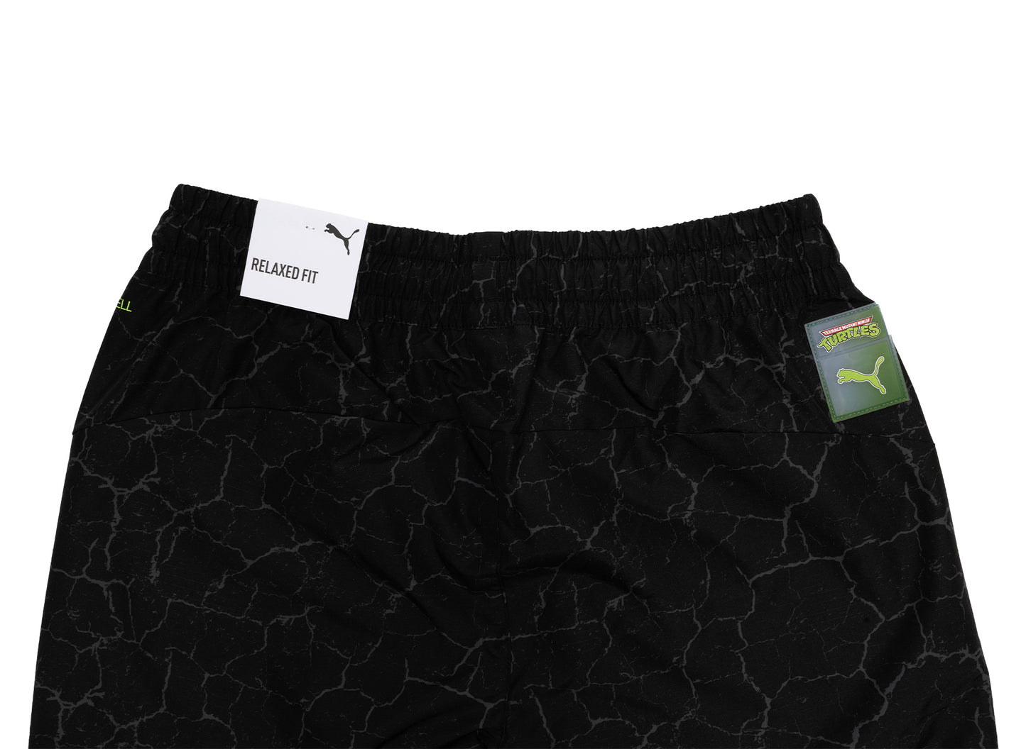 Puma x TMNT Pumatech Relaxed Cargo Hose in Schwarz