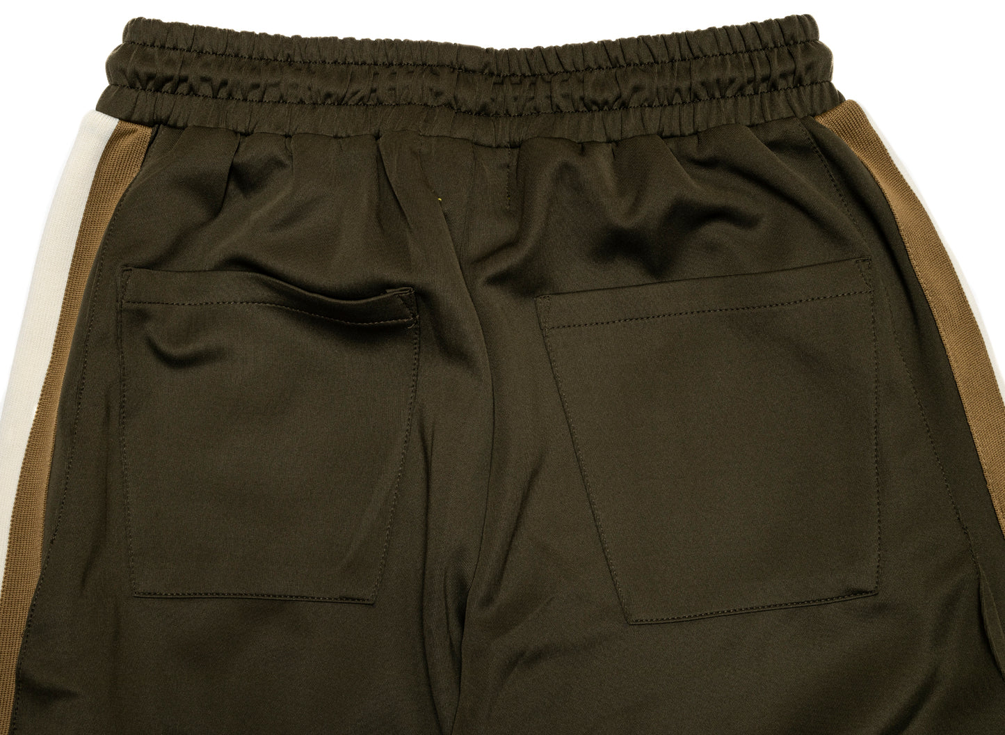 Diet Starts Monday Striped Snap Pants in Olive