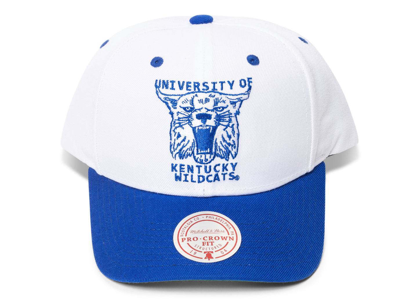 Mitchell & Ness NCAA Kentucky Wildcats Pro Crown Snapback Kappe