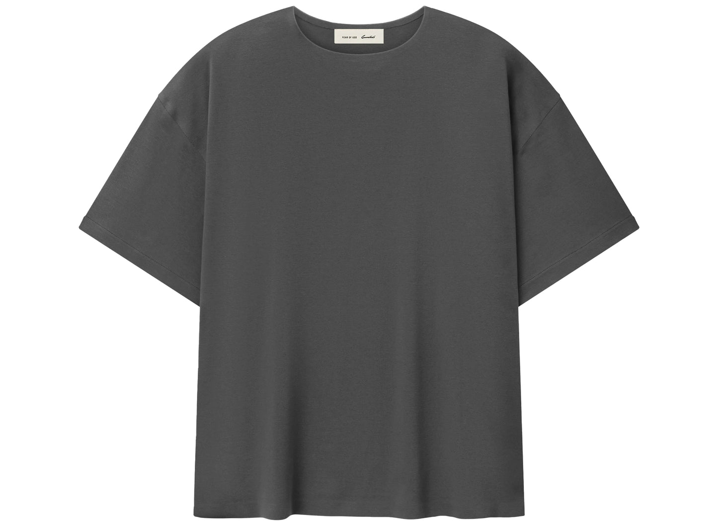 Fear of God Essentials Modern Fit T-Shirt in Iron Grey