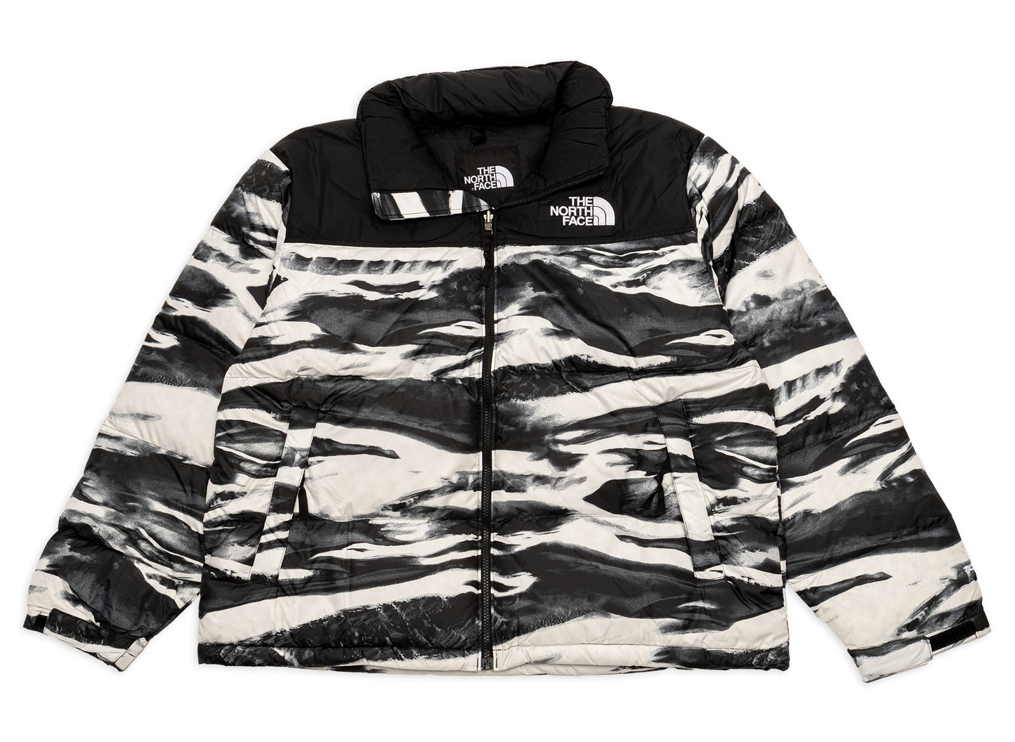 Chaqueta Nuptse retro 1996 de The North Face en negro TNF