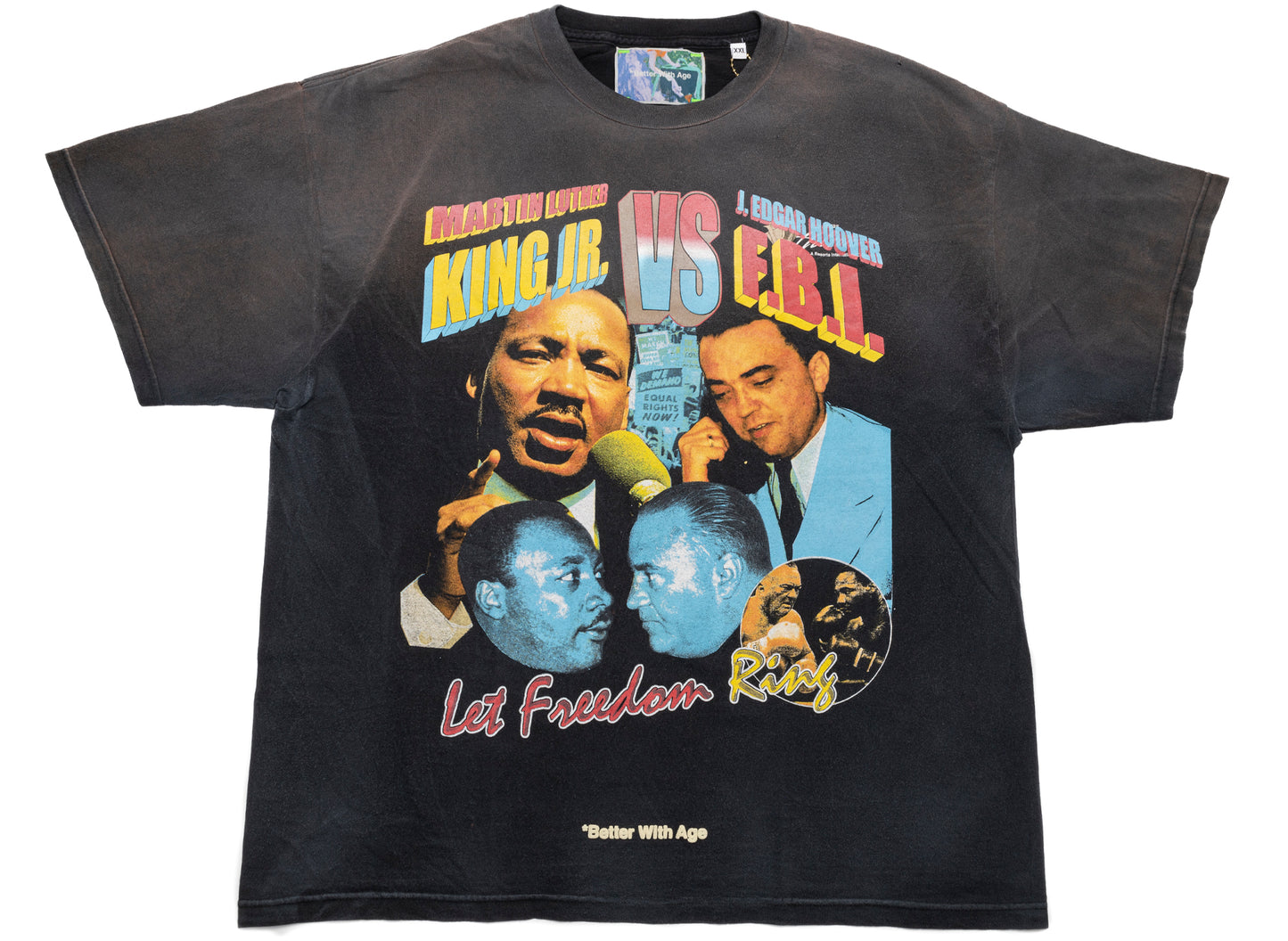 Better With Age Freedom Tee in Black