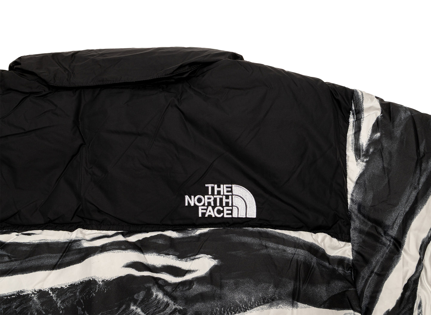 Chaqueta Nuptse retro 1996 de The North Face en negro TNF
