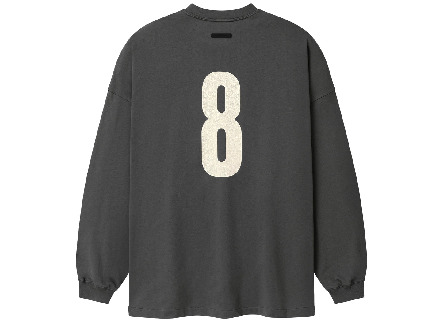 Fear of God Essentials Merch Long Sleeve Tee in Iron Grey