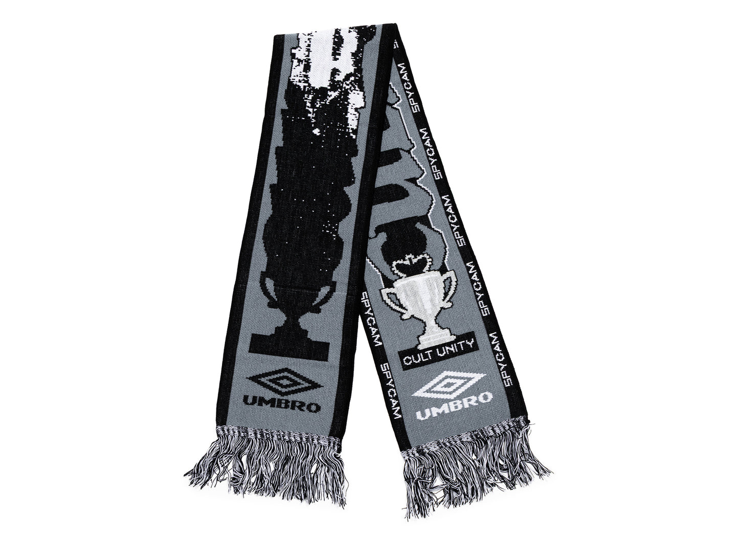 Umbro Cult Unity Schal in Schwarz / Grau
