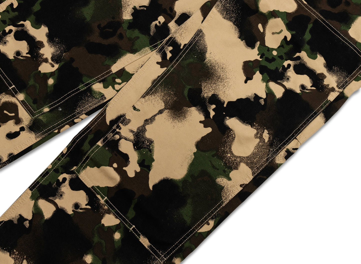 Pantalones de trabajo holgados A Bathing Ape Map Camo