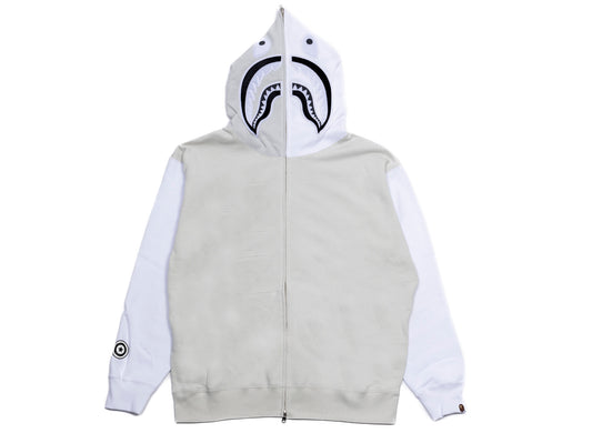 Sudadera con capucha A Bathing Ape Shark Full Zip #1 M en gris