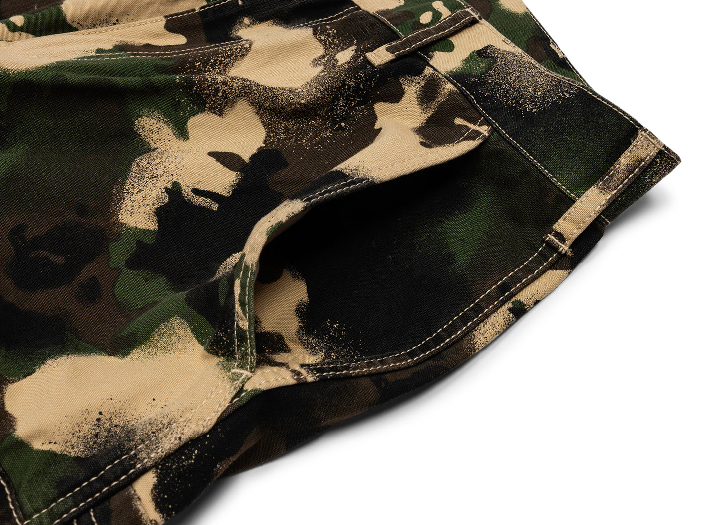 Pantalones de trabajo holgados A Bathing Ape Map Camo