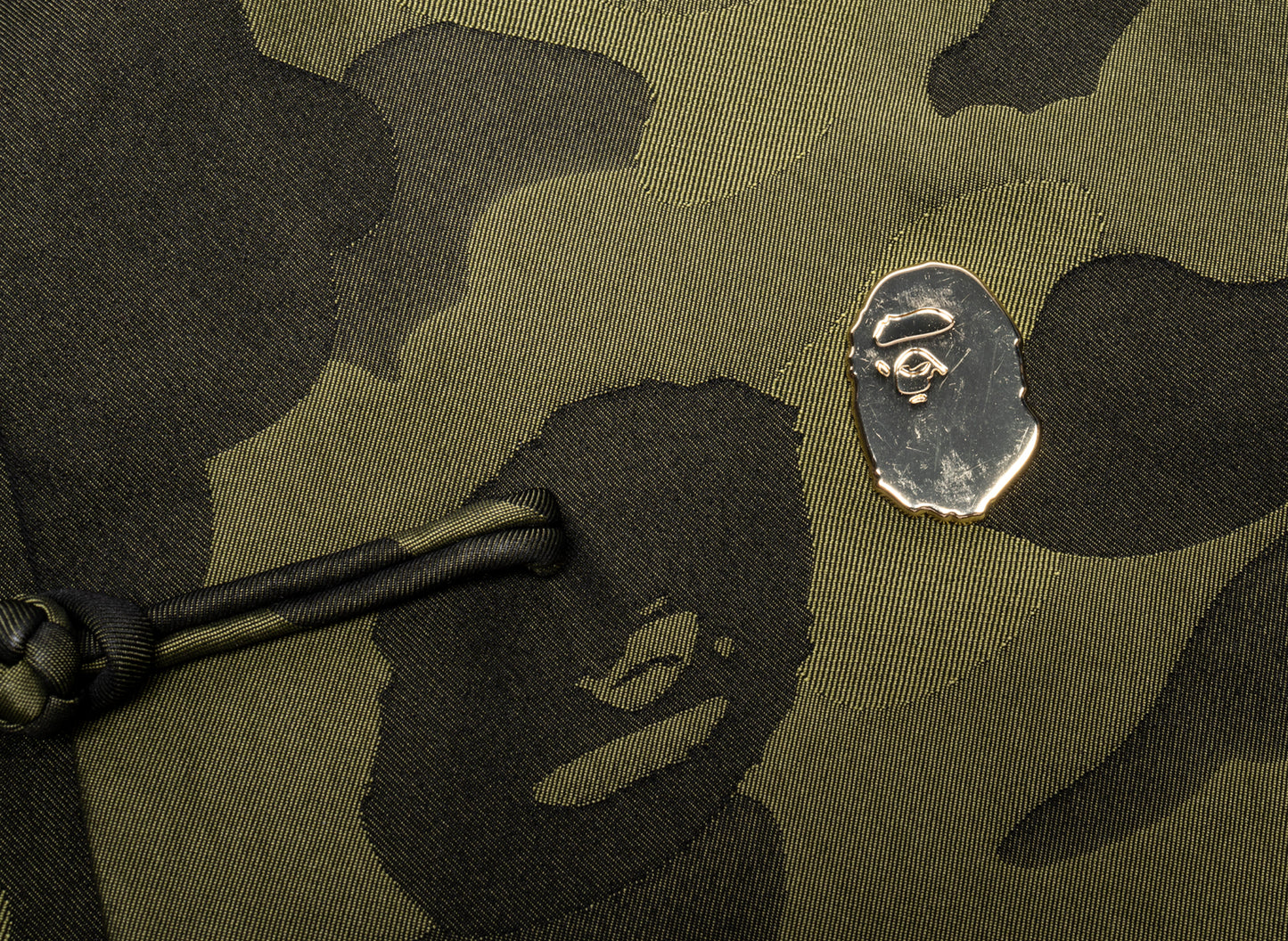 Chaqueta china A Bathing Ape 1st Camo Brocade