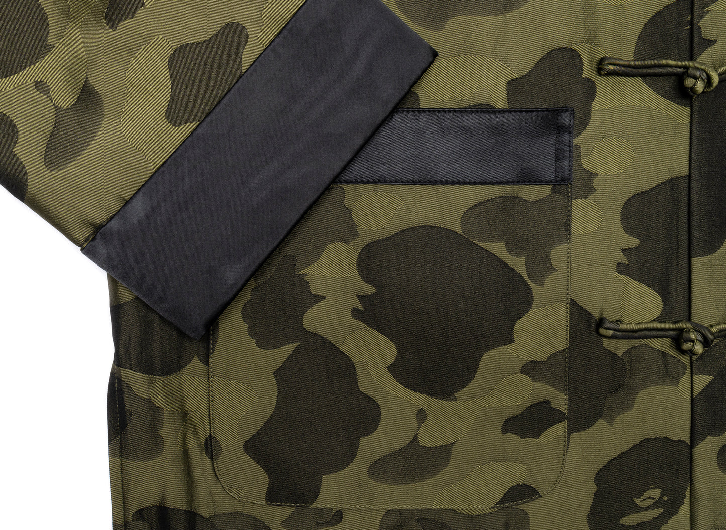 Chaqueta china A Bathing Ape 1st Camo Brocade