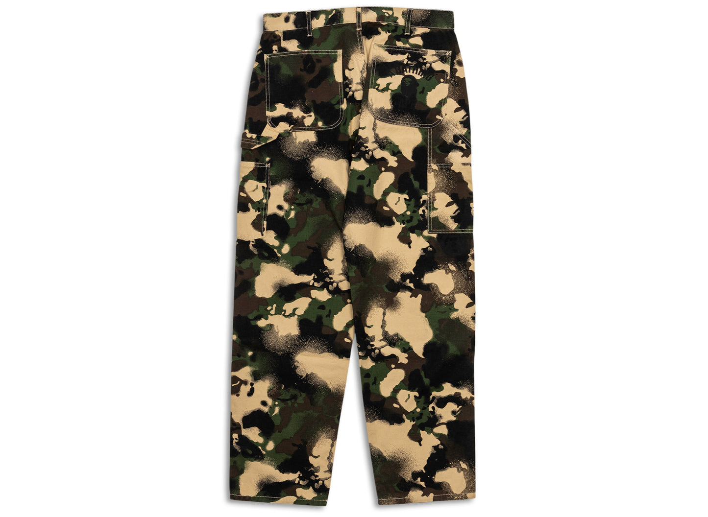Pantalones de trabajo holgados A Bathing Ape Map Camo