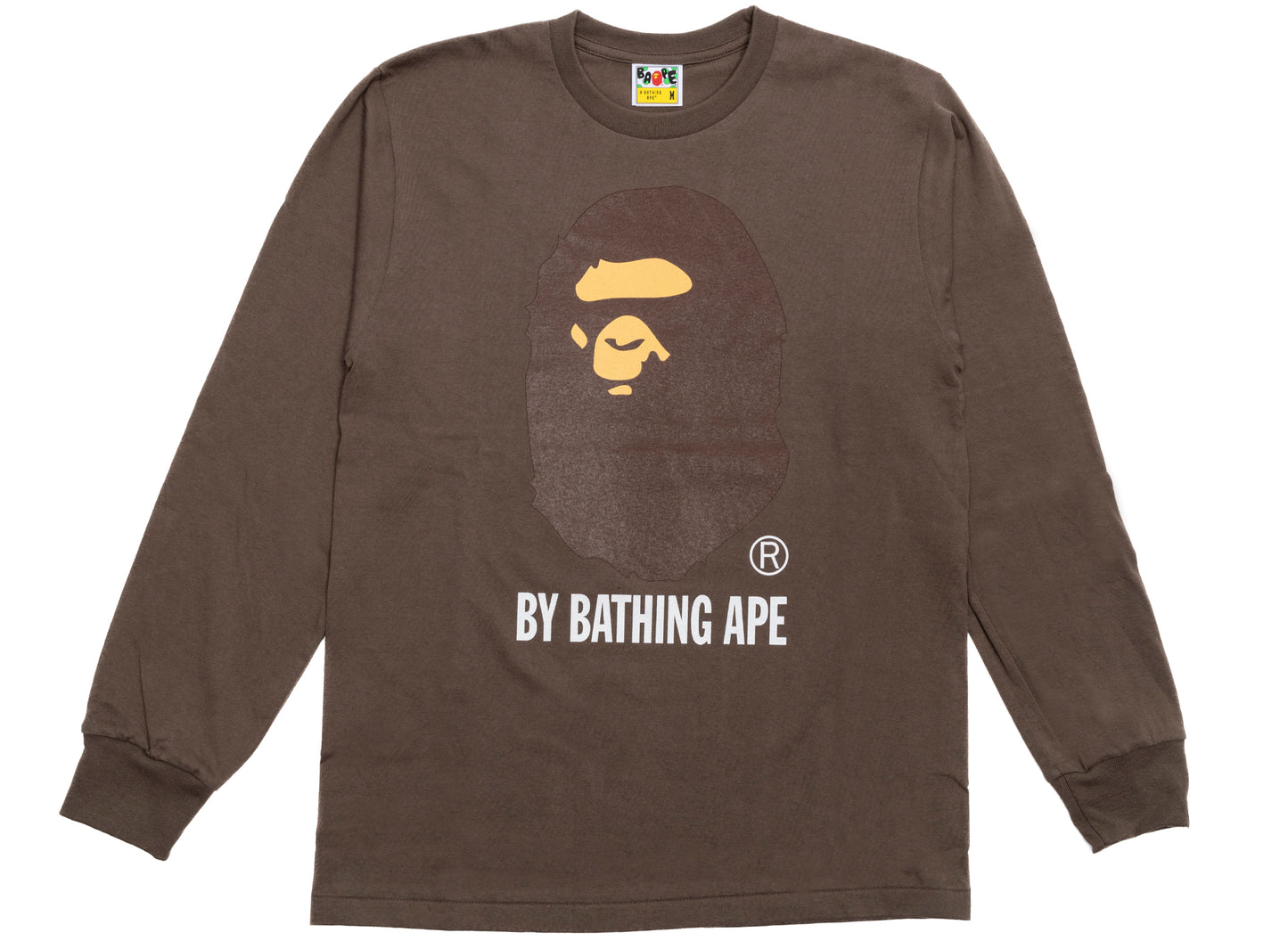 Camiseta de manga larga A Bathing Ape by Bathing Ape en marrón