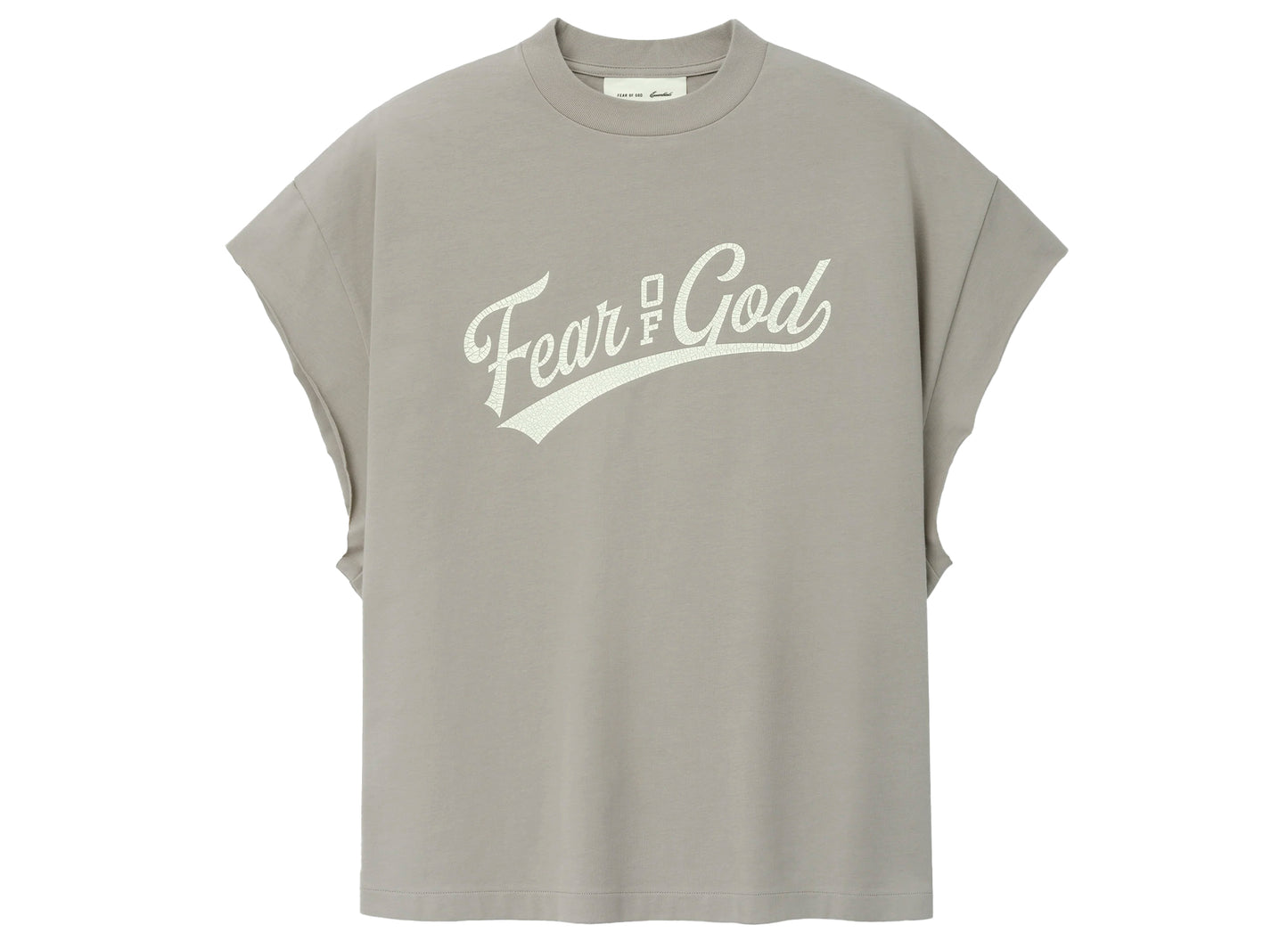 Fear of God Essentials Cut Off 90's Shirt in Seal