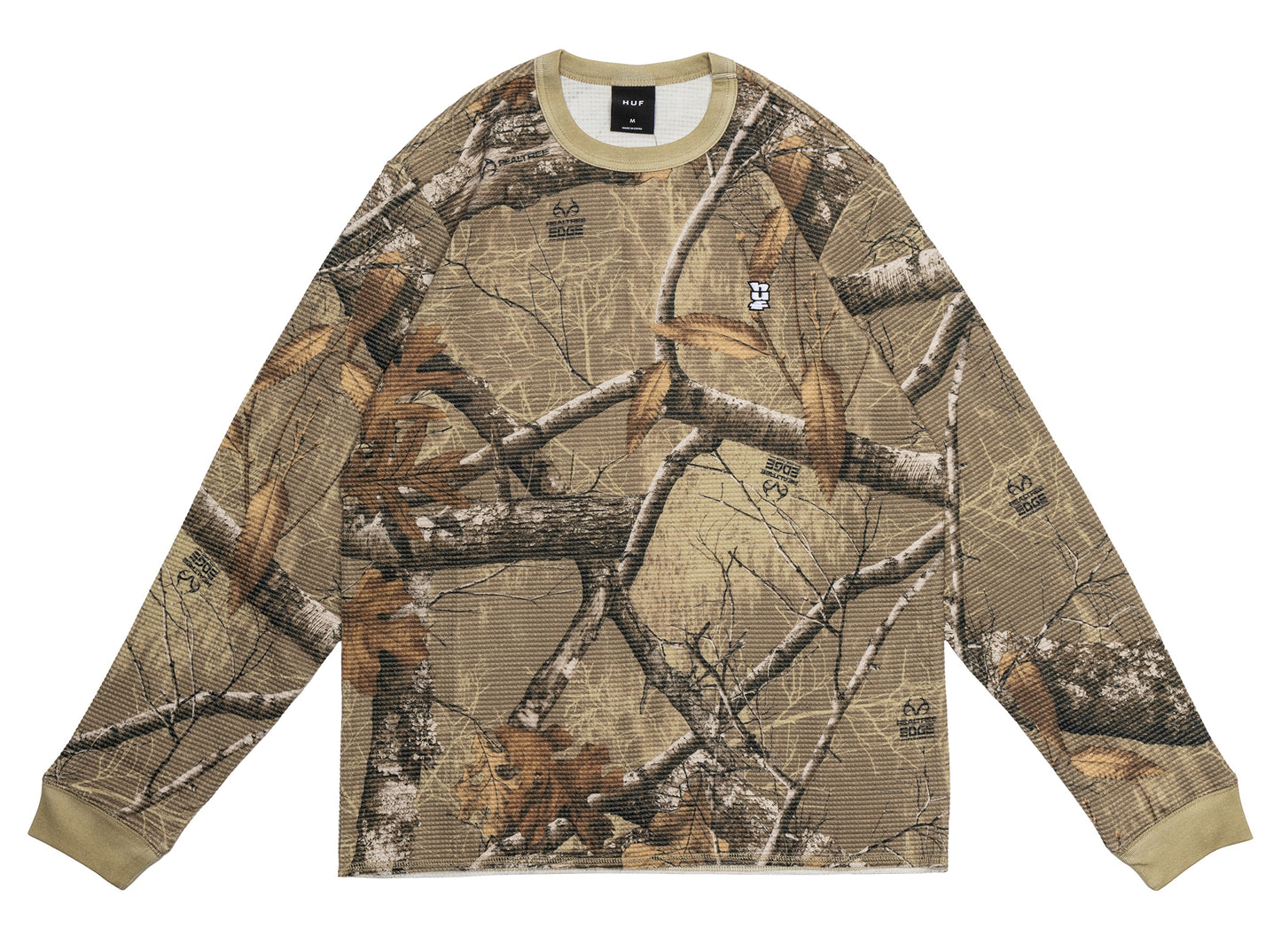 HUF x Realtree Megablast Thermal Top en Desert