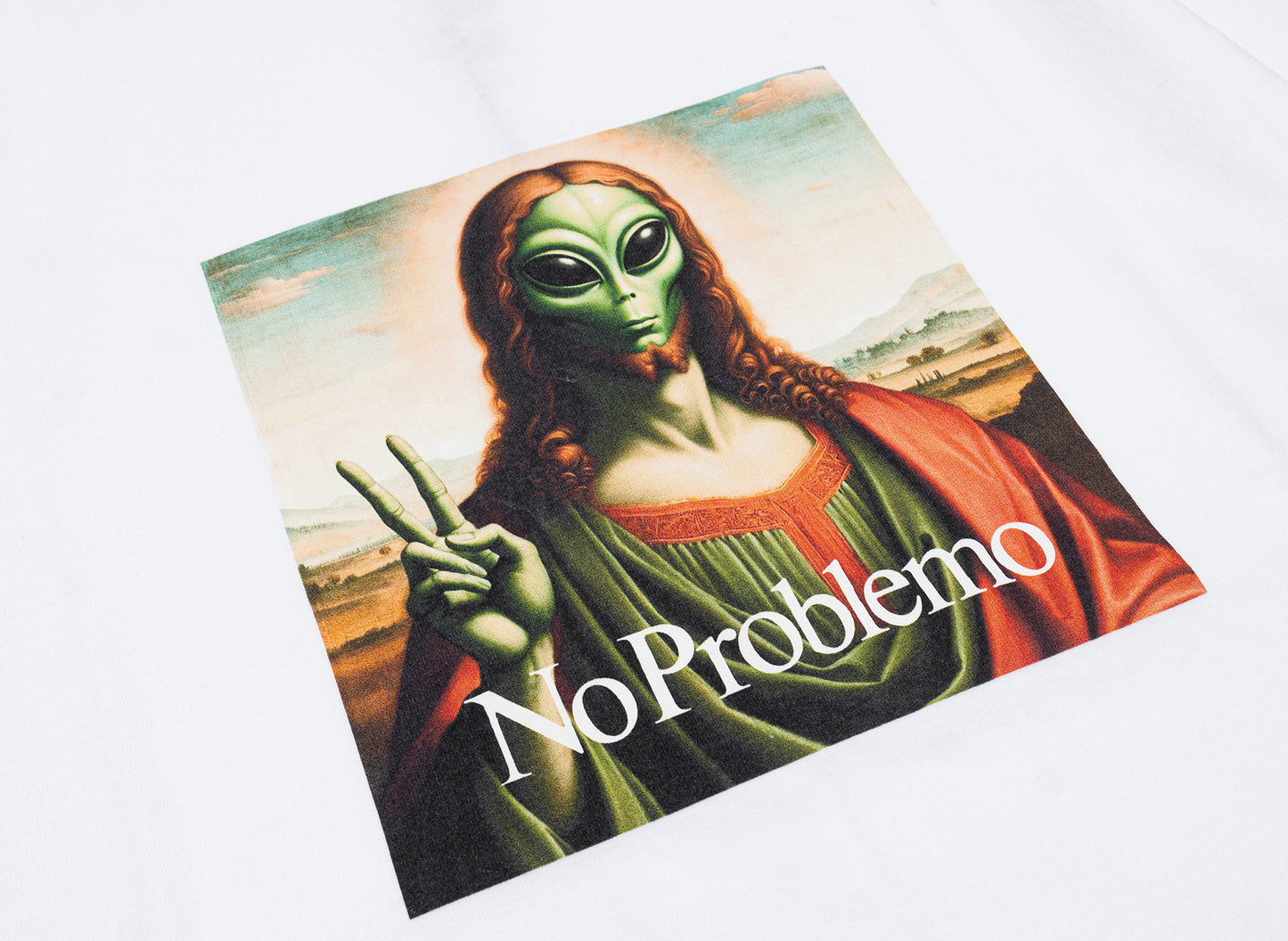 No Problemo Sweet Jesus Short Sleeve Tee in White
