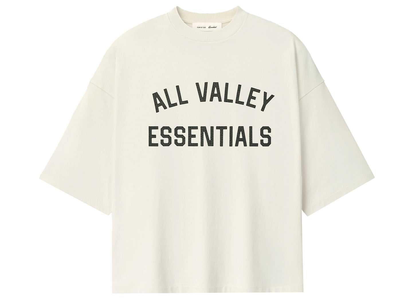 Fear of God Essentials Merch Tee in Ivory