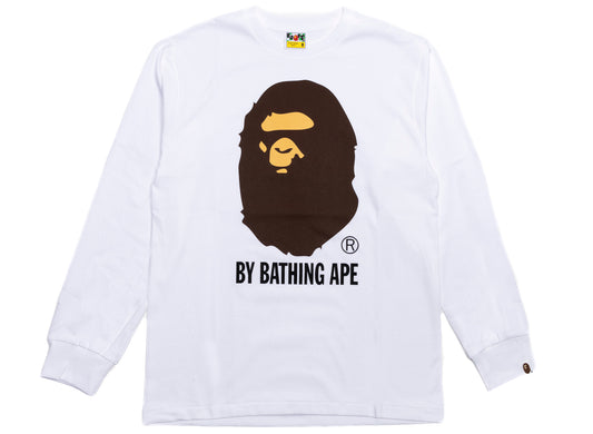 A Bathing Ape by Bathing Ape L/S Tee in Weiß