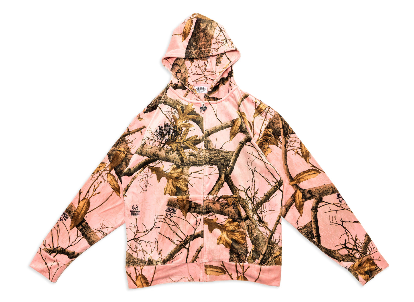 Sudadera con Capucha de Terciopelo Pleasures x Realtree