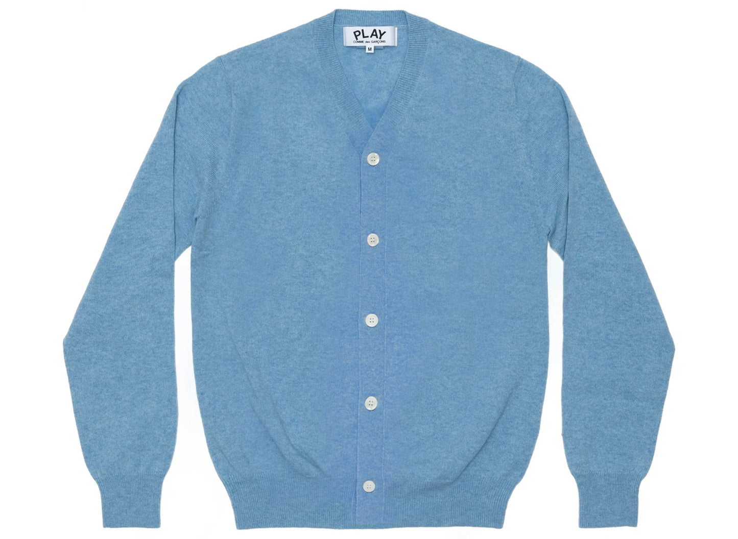 Comme des Garçons PLAY Cardigan in Hellblau
