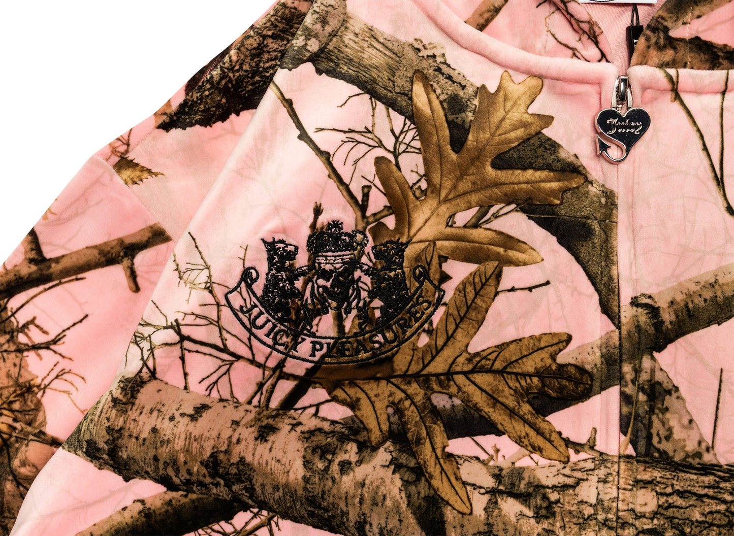 Sudadera con Capucha de Terciopelo Pleasures x Realtree