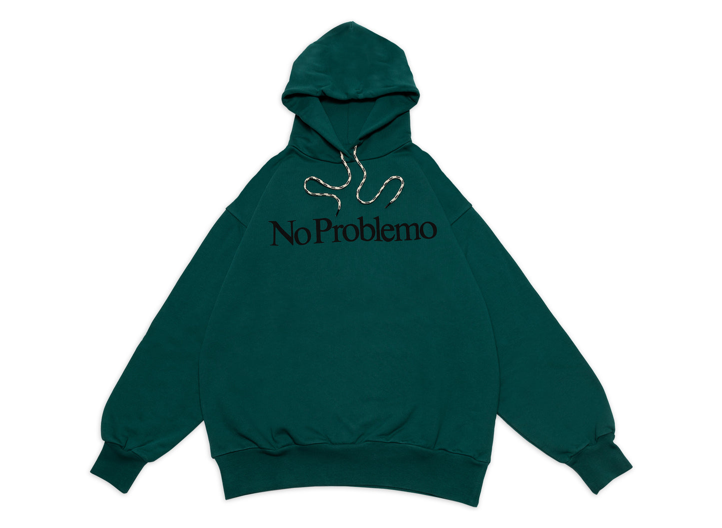 No Problemo Hoodie in Grün