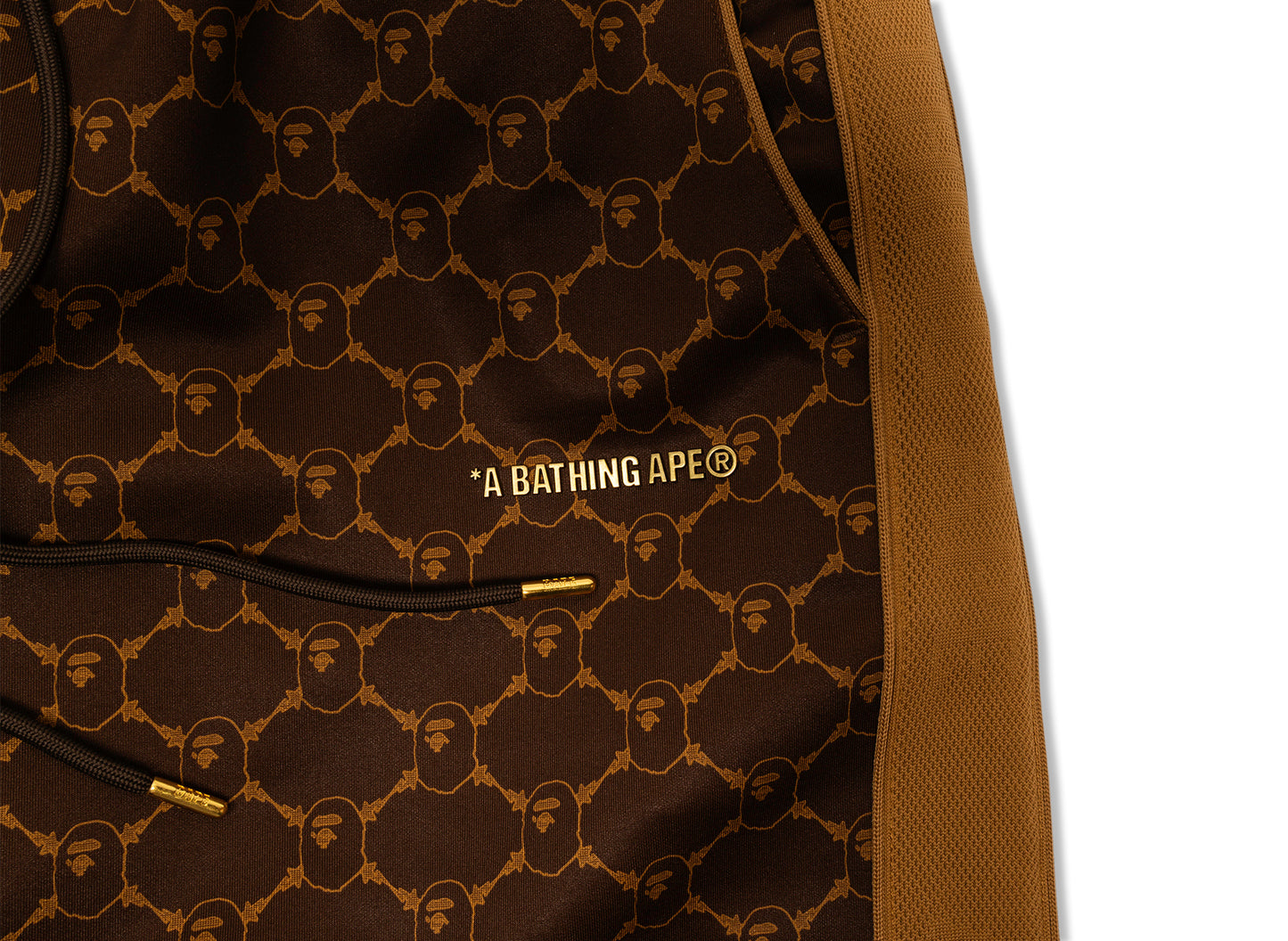 Pantalones A Bathing Ape College Monogram de Corte Relajado