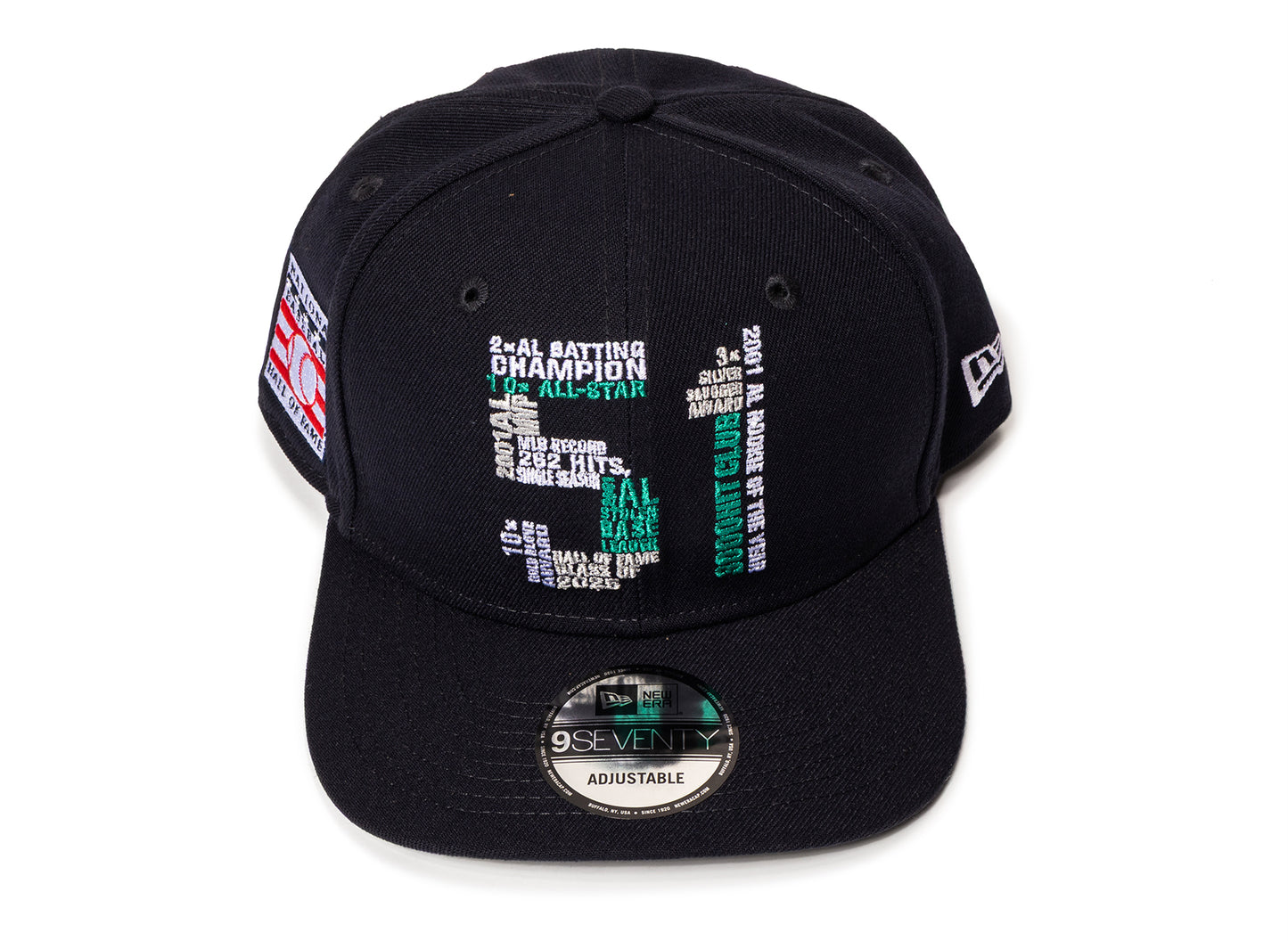Gorra Snapback New Era MLB25 Ichiro HOF 9Seventy Seattle Mariners Ha
