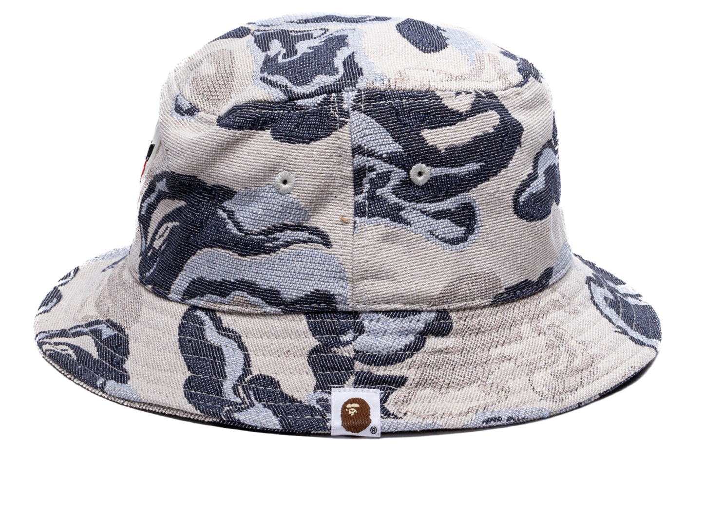 Gorro tipo pescador BAPE Art Camo de A Bathing Ape en azul