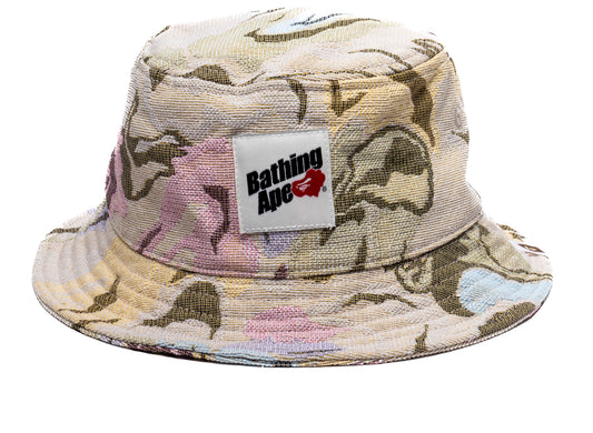 A Bathing Ape BAPE Art Camo Bucket Hat „Tie Dye“