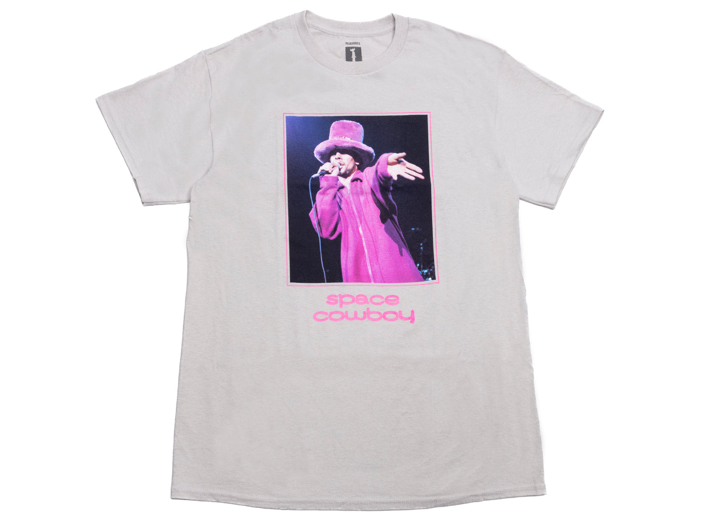 Camiseta Pleasures Jamiroquai Space Cowboy en color Steel