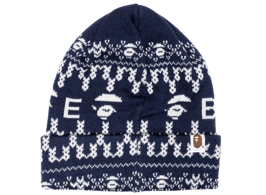 Gorro de A Bathing Ape en azul marino