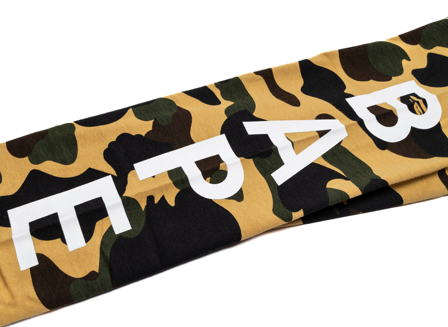 A Bathing Ape 1st Camo Langarmshirt in Gelb