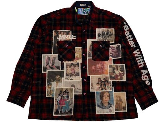 Better With Age Menage Flannel Shirt