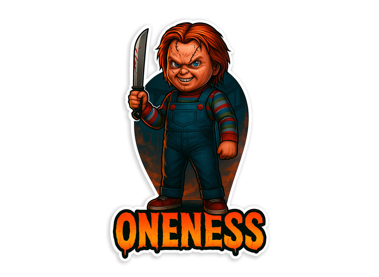 Oneness Chuck Aufkleber