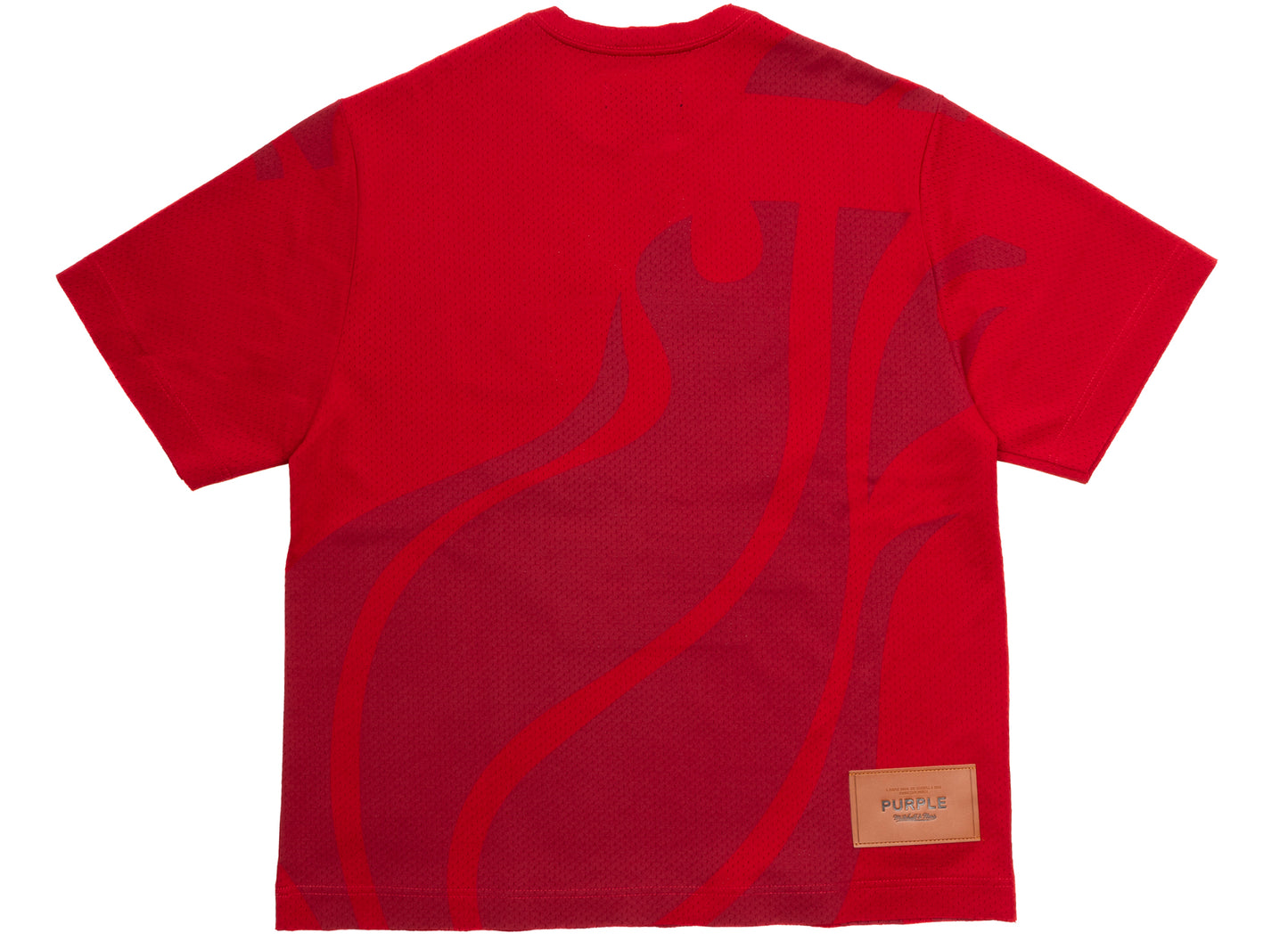 Purple Brand Miami Heat Mesh Tee