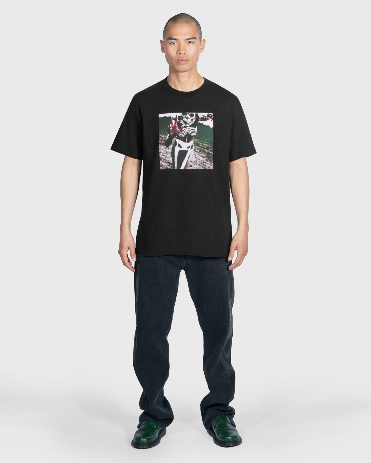 Pleasures x Slipknot Skelett-T-Shirt