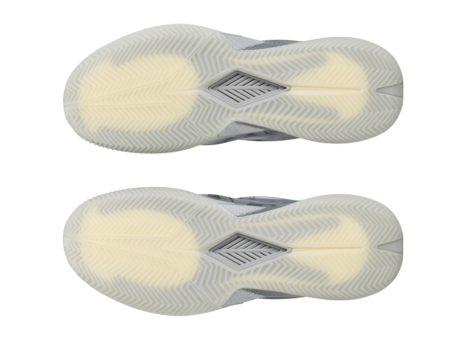 Adidas x BAPE Crazy Energy+ in Silver Metallic — outsole view