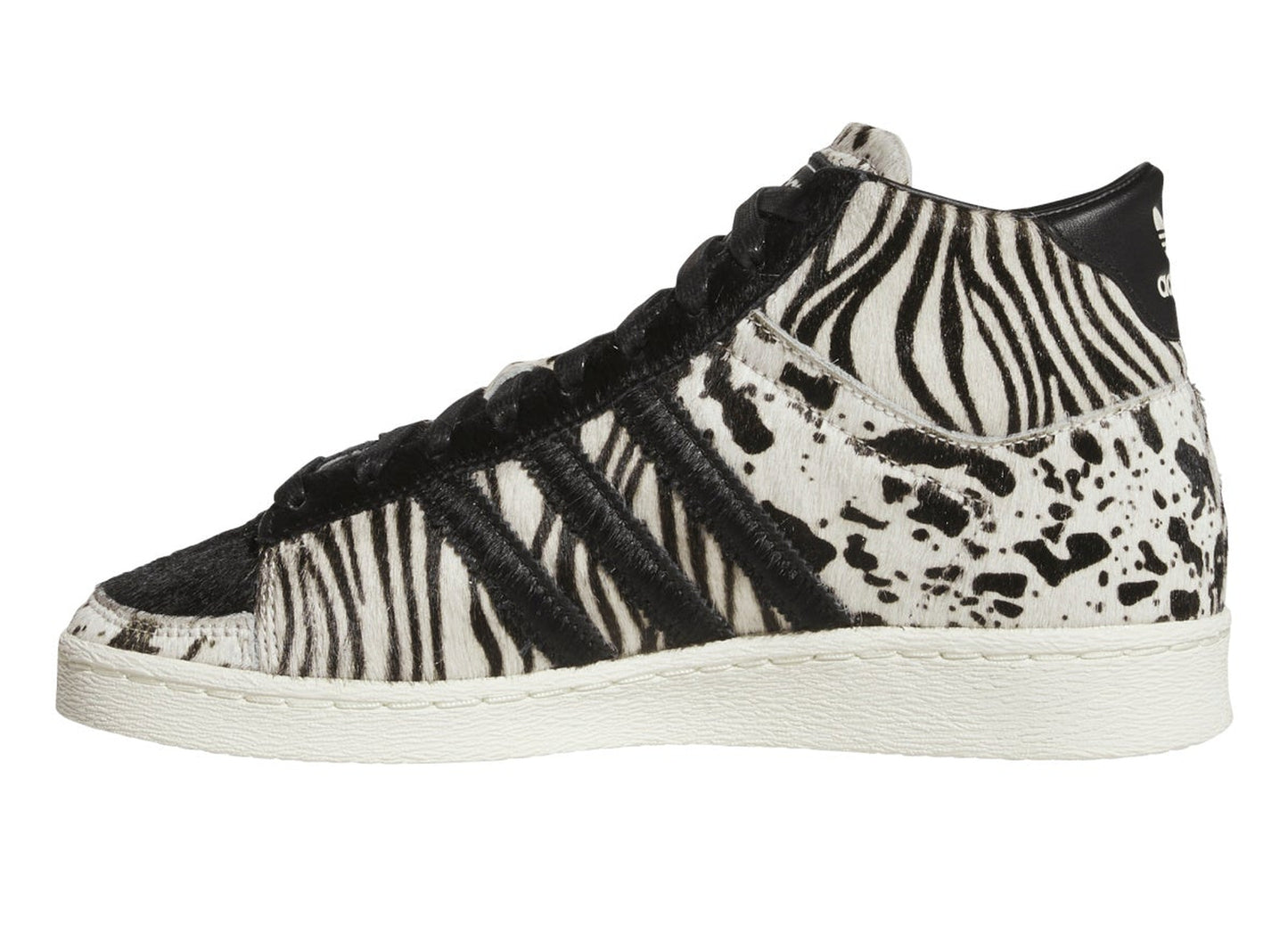 Women's adidas Jabbar Hi KK3913 in Off White, left side view