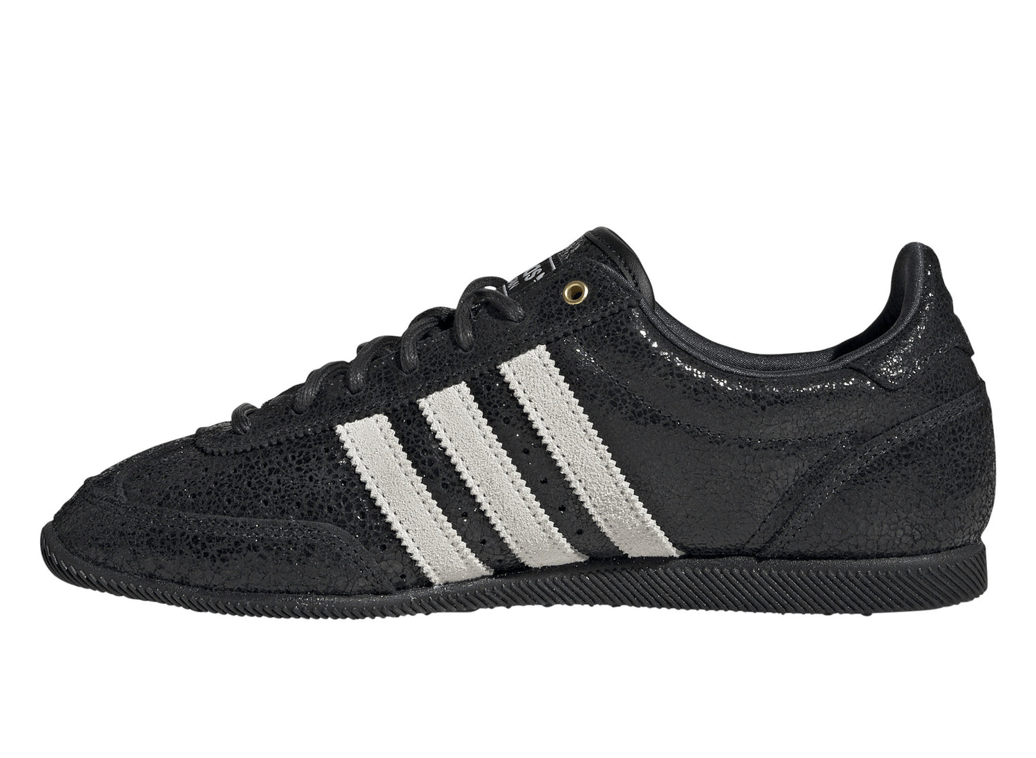 Women's Adidas Japan in Core Black / Cloud White / Night Grey, opposite side