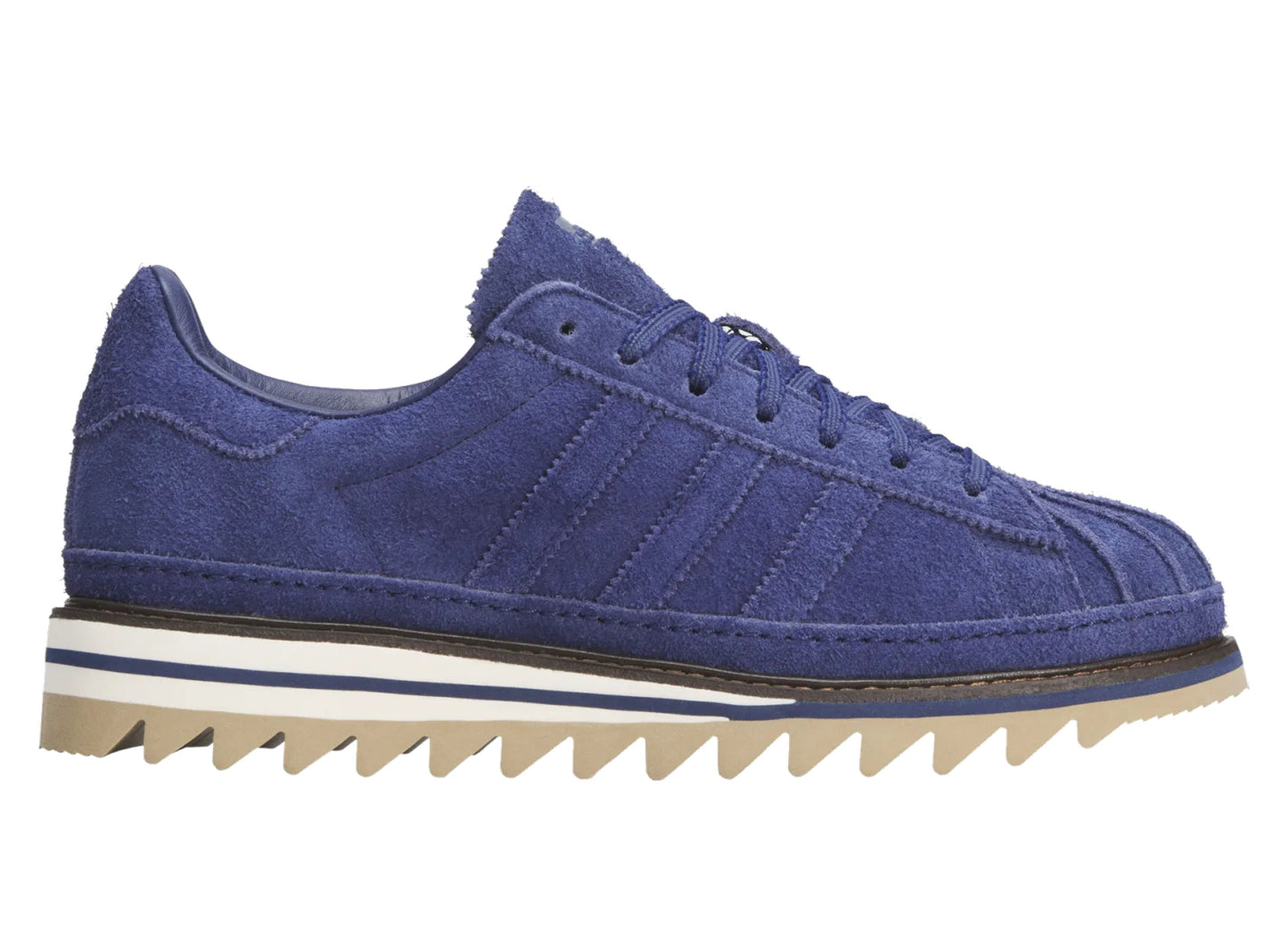 Adidas x CLOT Superstar by Edison Chen in Dark Blue / Cardboard / Tech Indigo
