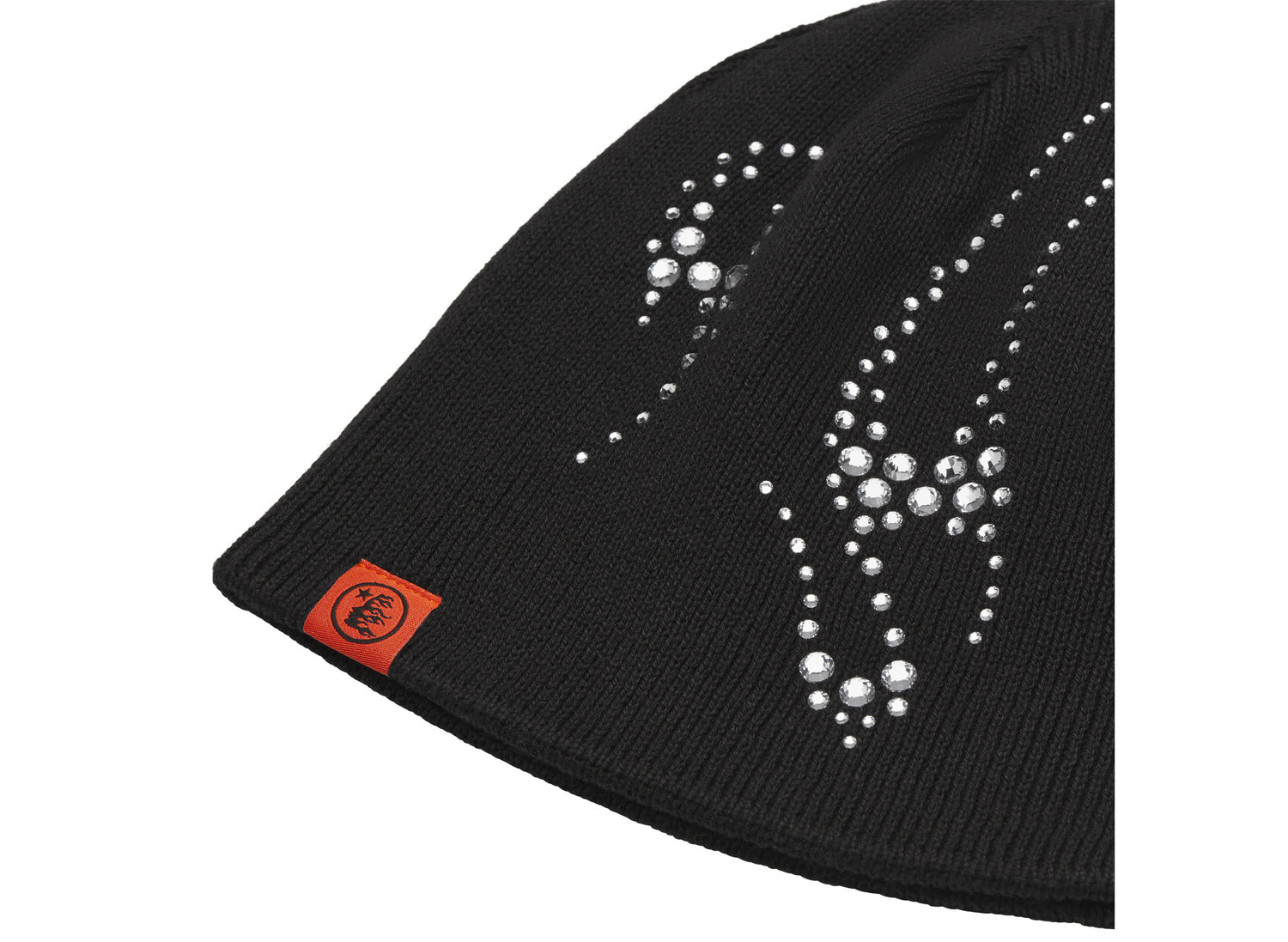 Adidas x Hellstar Beanie in Black, detail 2