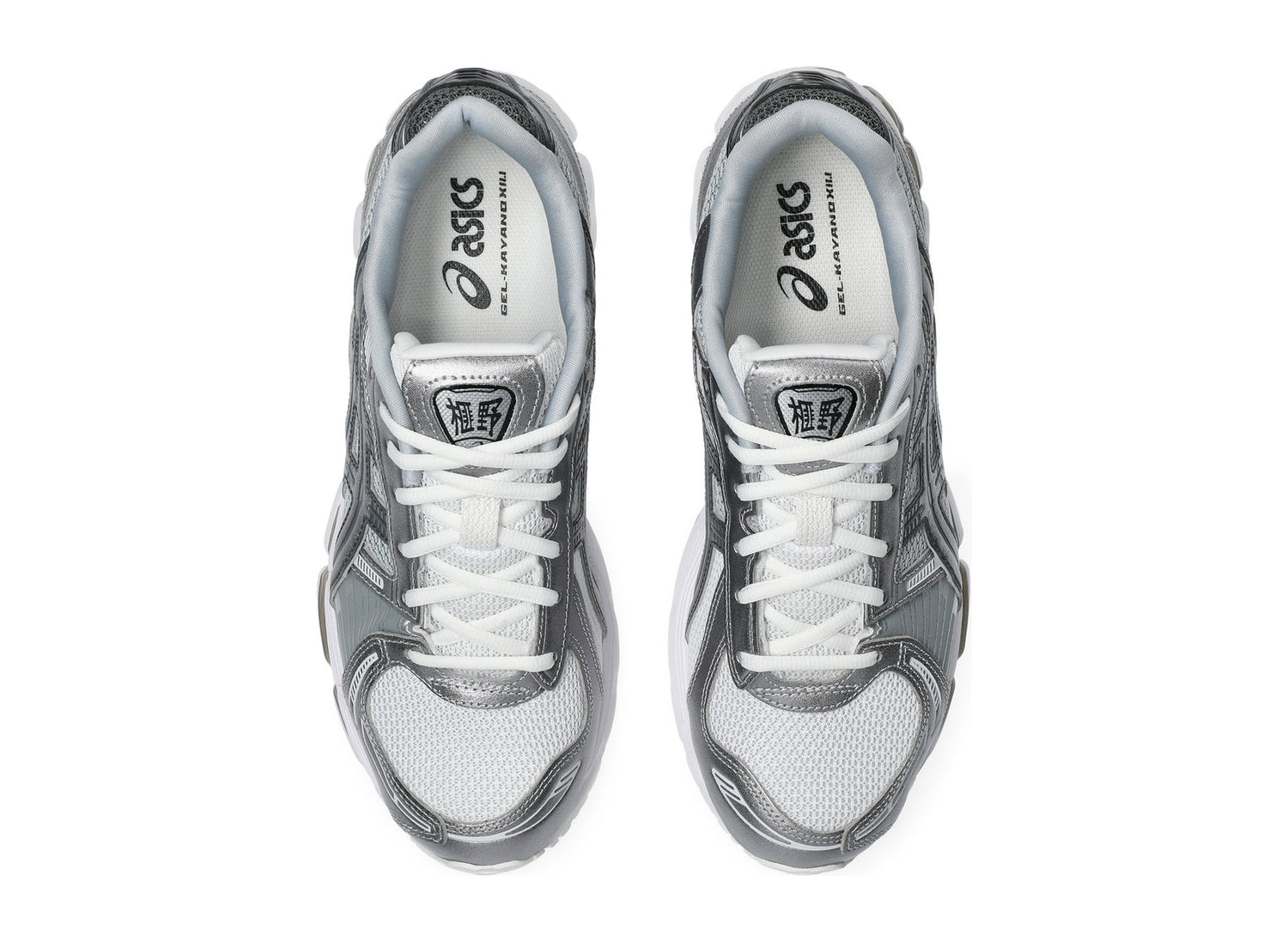 Asics Gel-Kayano 12.1 in White / Pure Silver view 6