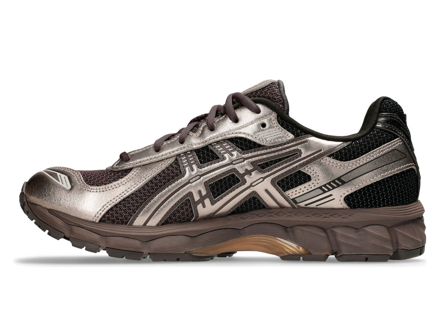 Asics Gel-Kayano 12.1 in Cocoa Powder / Rose Gold view 8