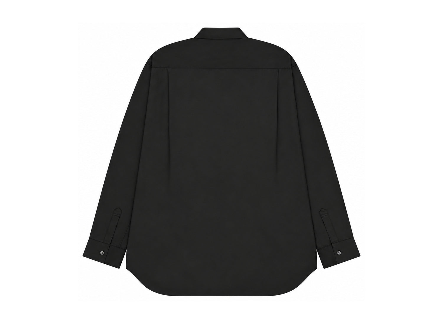 Comme des Garçons SHIRT Paint Splatter Button-Up in Black — product photo 2