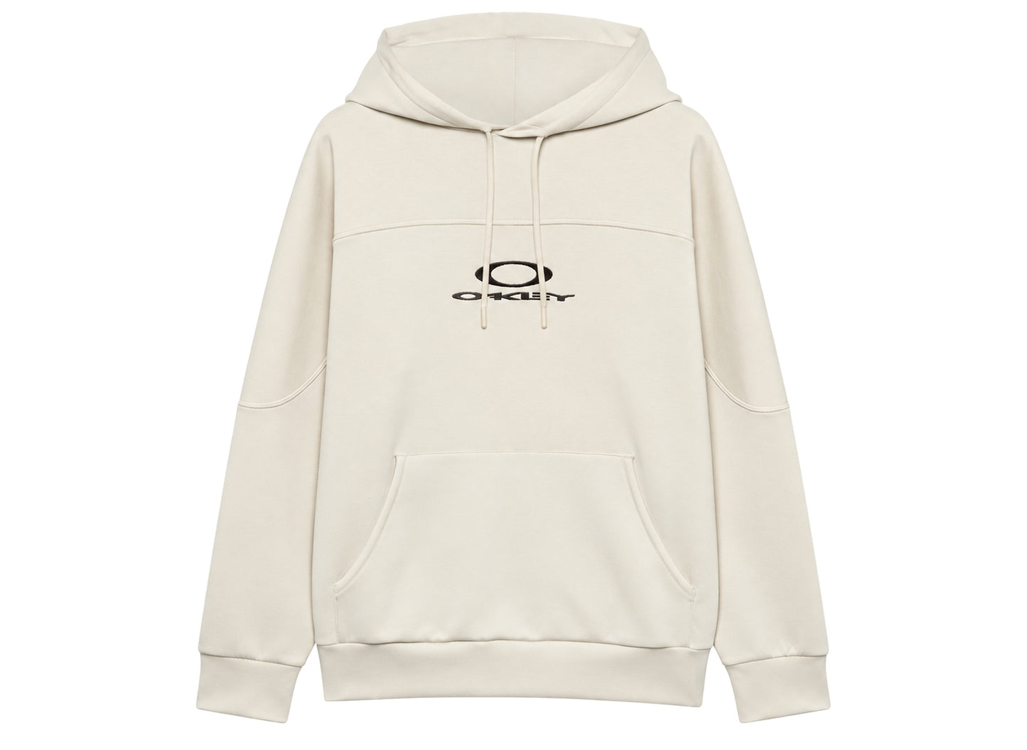 Oakley New Retro Fleece Hoodie 2.7 in Mist front product view on white