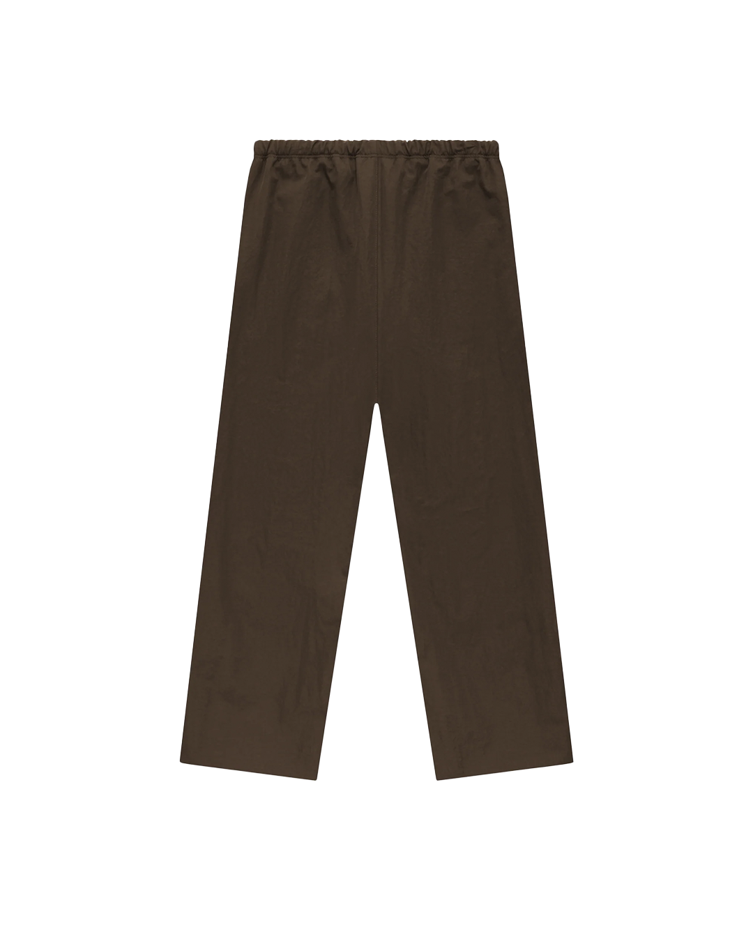Fear of God Essentials Textured Nylon Utility Pants in Brown - Damaged