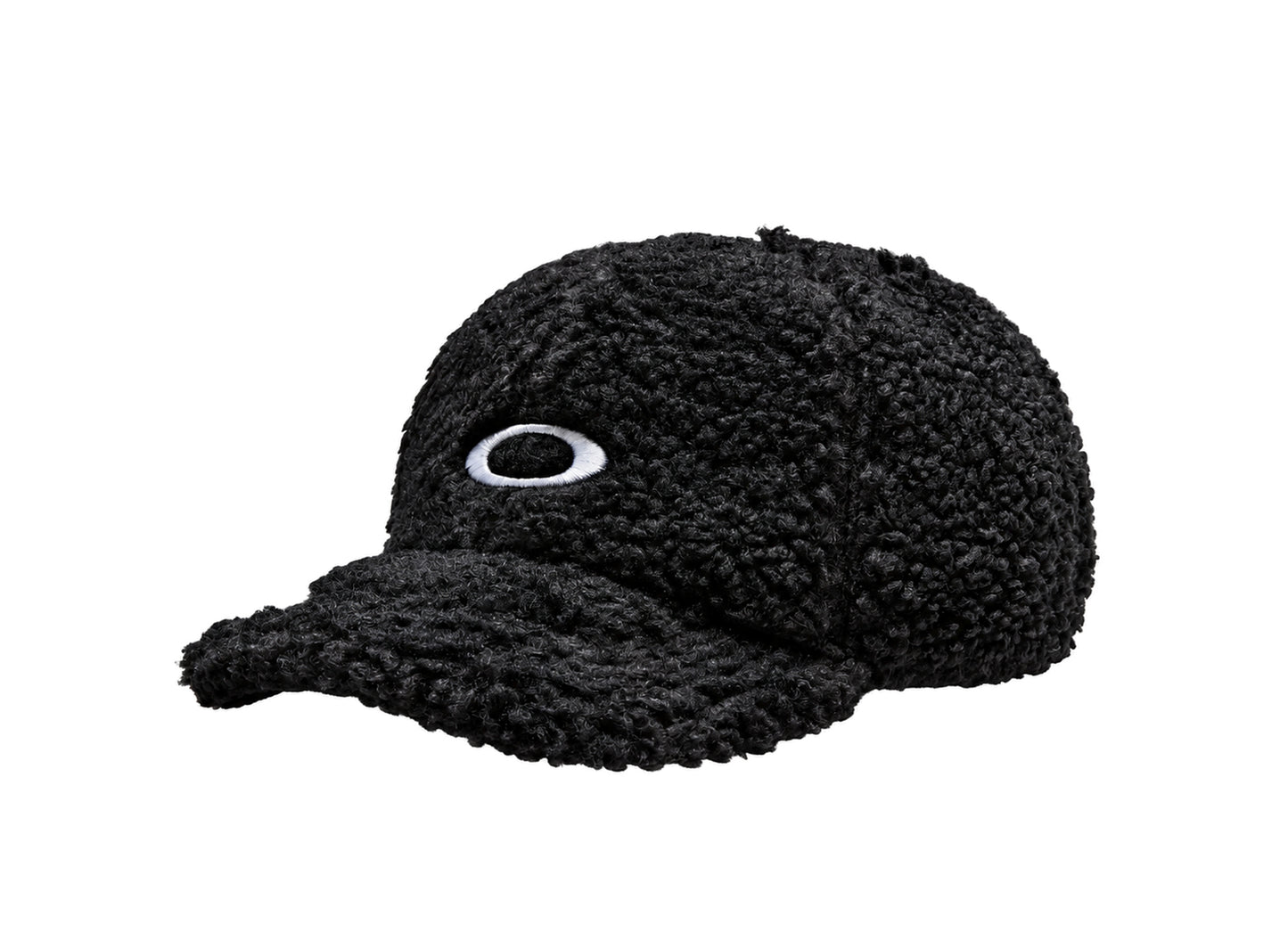 Oakley Mountain Fire Cap in Pitch Black front product view on white