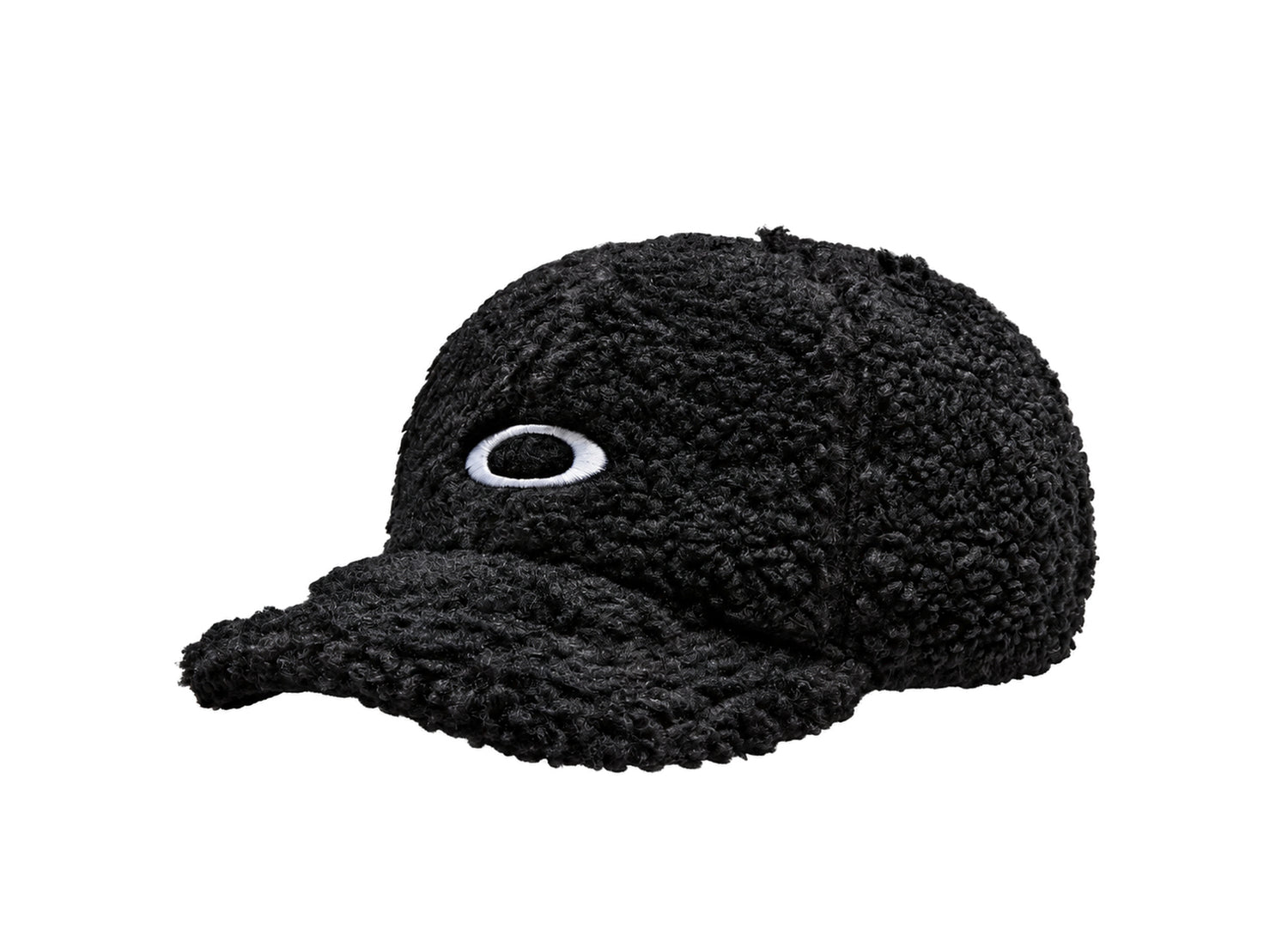 Oakley Mountain Fire Cap in Pitch Black front product view on white